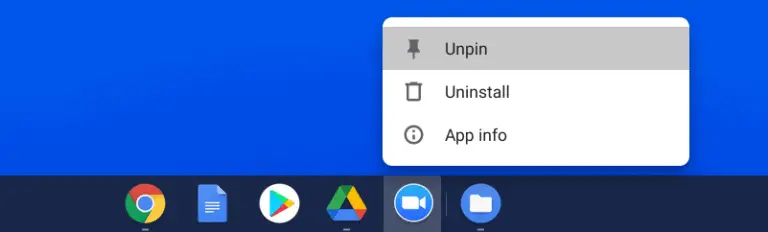 how to pin a document to shelf on chromebook